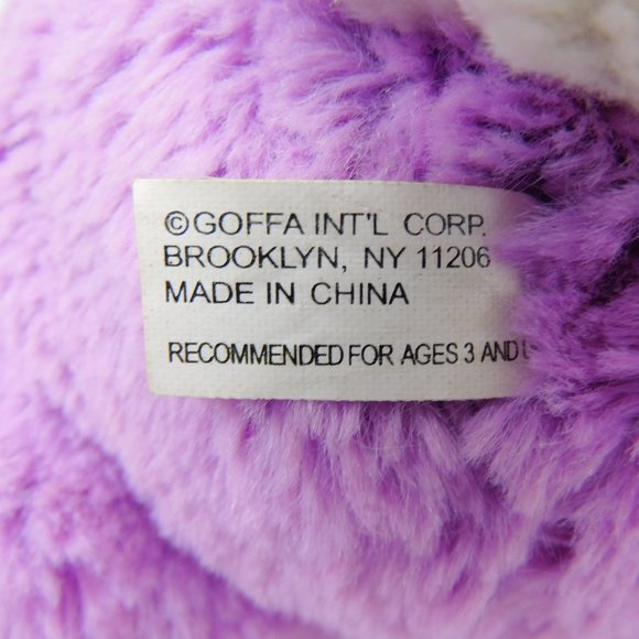 Goffa Bunny Rabbit And Baby Plush 17" Stuffed Animal Purple/Pink - Picture 7 of 8